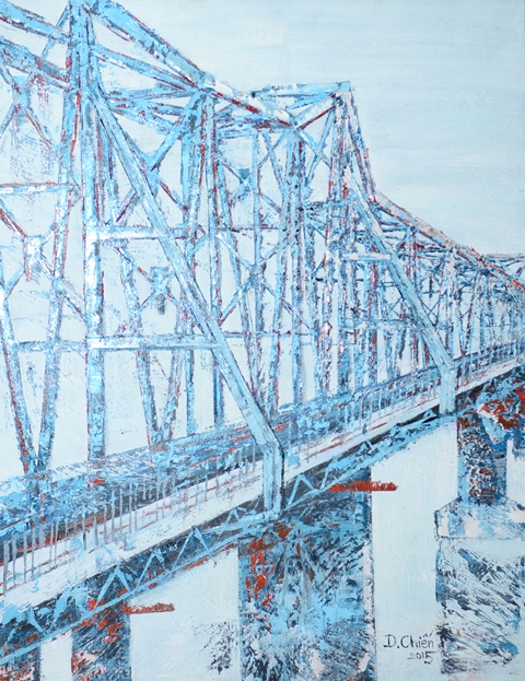 Tranh Sơn Dầu Cầu Xưa